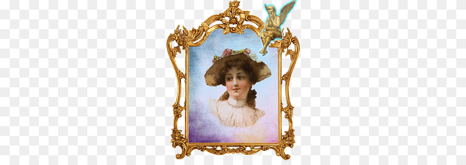 Lady Art, Clothing, Hat, Painting Free Transparent Png