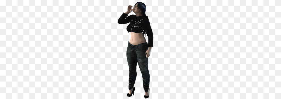 Lady Long Sleeve, Clothing, Sleeve, Pants Free Png Download