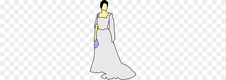 Lady Gown, Wedding Gown, Clothing, Dress Free Png Download