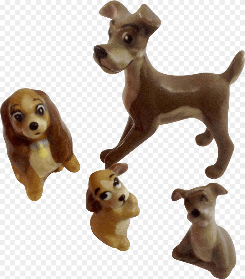 Lady And The Tramp, Figurine, Animal, Canine, Dog Png