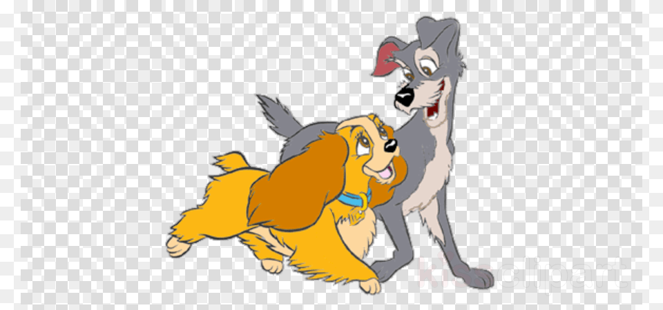 Lady And The Tramp Clipart Cat The Tramp Dog, Animal, Lion, Mammal, Wildlife Png