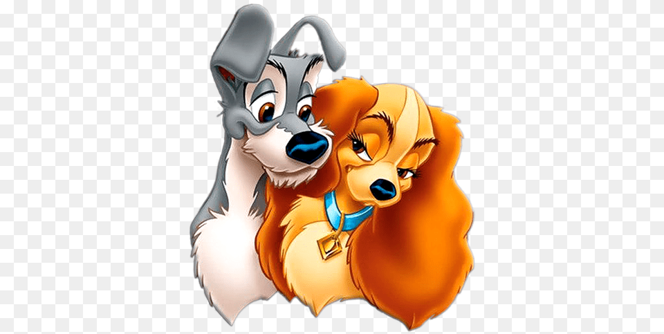 Lady And The Tramp Free Picture Clipart Disney Lady And The Tramp Book, Adult, Pet, Person, Mammal Png Image