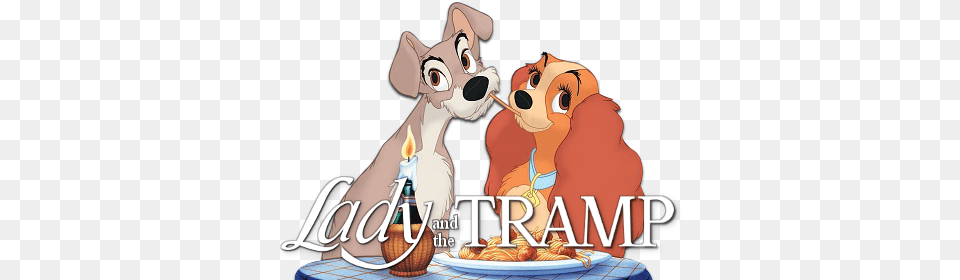Lady And The Tramp Lady And The Tramp Read Along Storybook, Food, Pizza, Meal Free Png Download