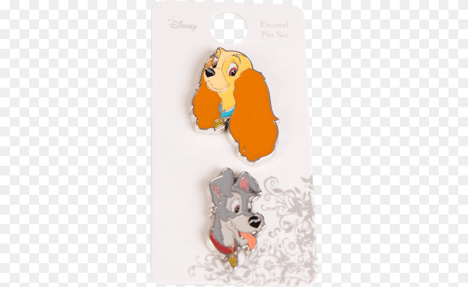Lady And The Tramp Pins Nz, Art, Painting, Accessories, Jewelry Free Png Download