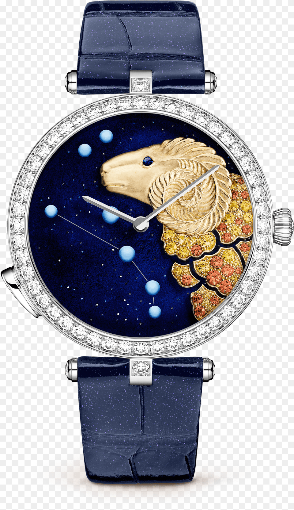 Lady Arpels Zodiac Lumineux, Arm, Body Part, Person, Wristwatch Free Png Download