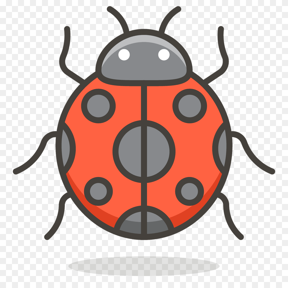 Lady Beetle Emoji Clipart, Animal, Ammunition, Grenade, Weapon Free Transparent Png