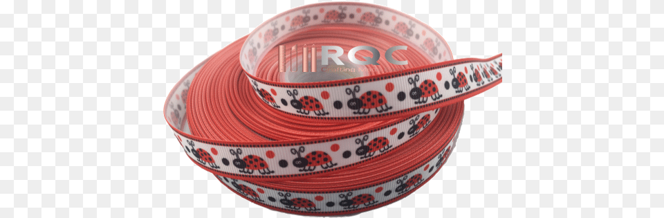 Lady Bug Grosgrain Ribbons 78 Red Border Rqc Supply Ceramic Png
