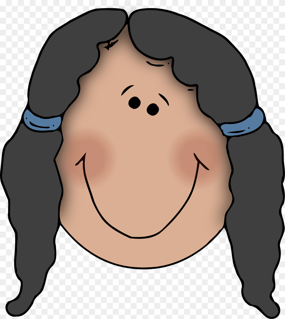 Lady Clipart, Baby, Person, Head, Face Png Image