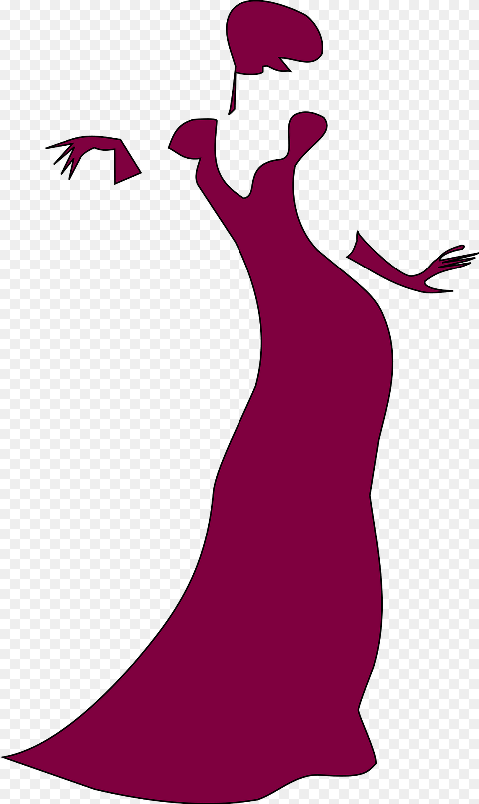 Lady Clipart, Formal Wear, Clothing, Dress, Cartoon Free Png Download