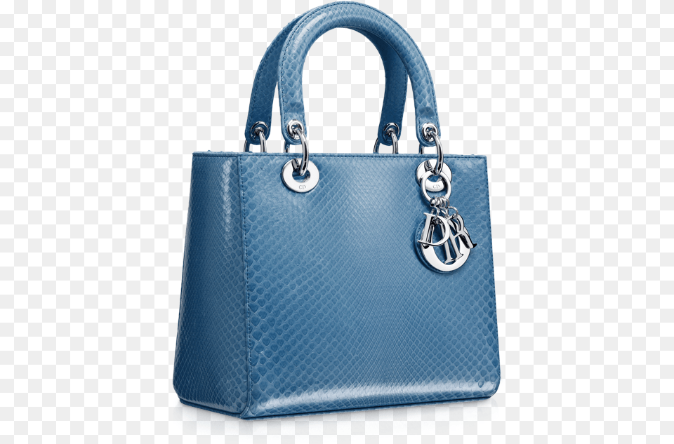 Lady Dior Python Bag Lady Dior Blue Python, Accessories, Handbag, Purse Png