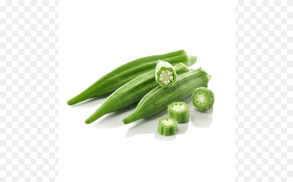 Lady Finger 1kg Okra Green, Food, Produce, Plant, Vegetable Free Transparent Png