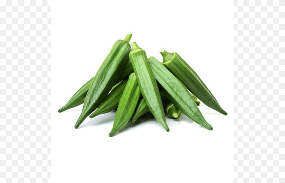 Lady Finger Okra, Food, Plant, Produce, Vegetable Free Transparent Png