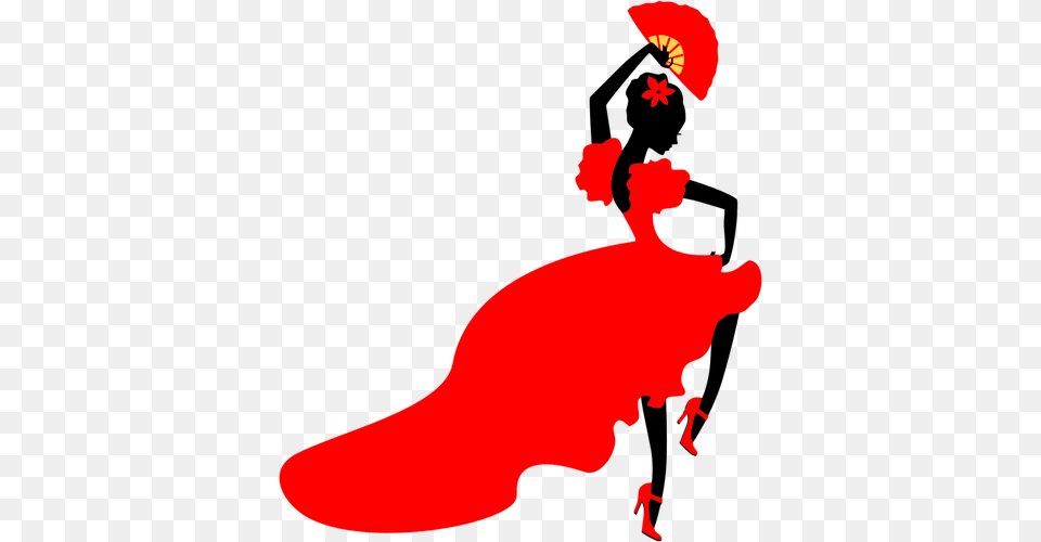 Lady Flamenco Dancer, Mountain, Nature, Outdoors, Person Png Image