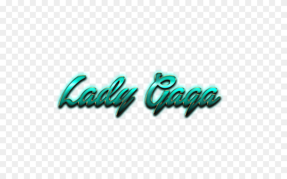 Lady Gaga Beautiful Letter Name, Logo Free Png