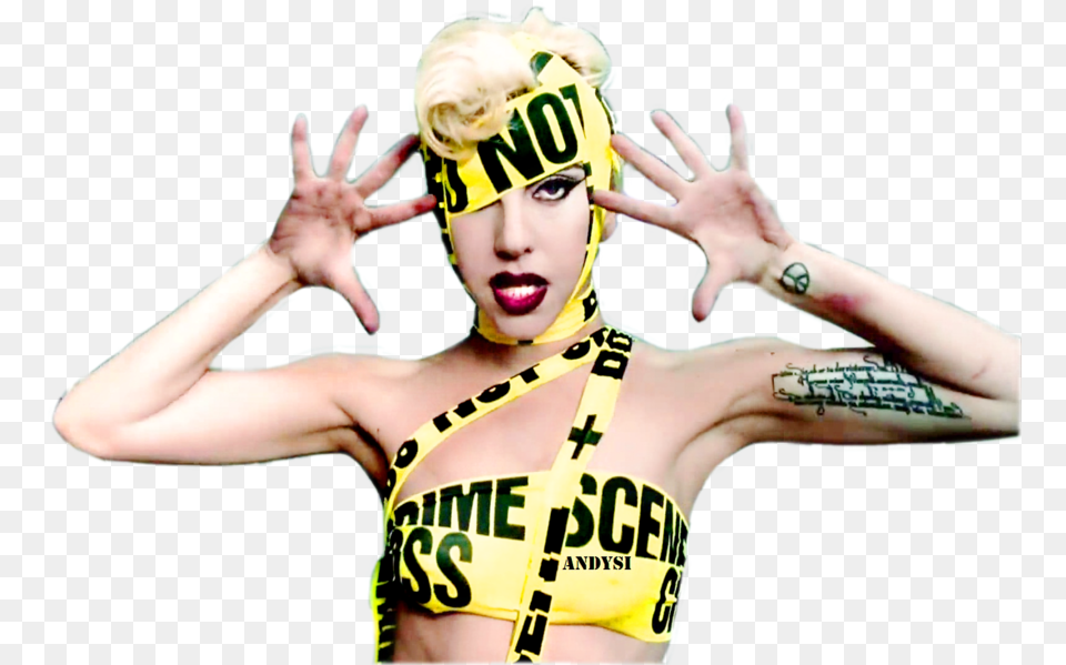 Lady Gaga Telephone Music Video Lady Gaga Telephone, Finger, Female, Hand, Person Free Png Download