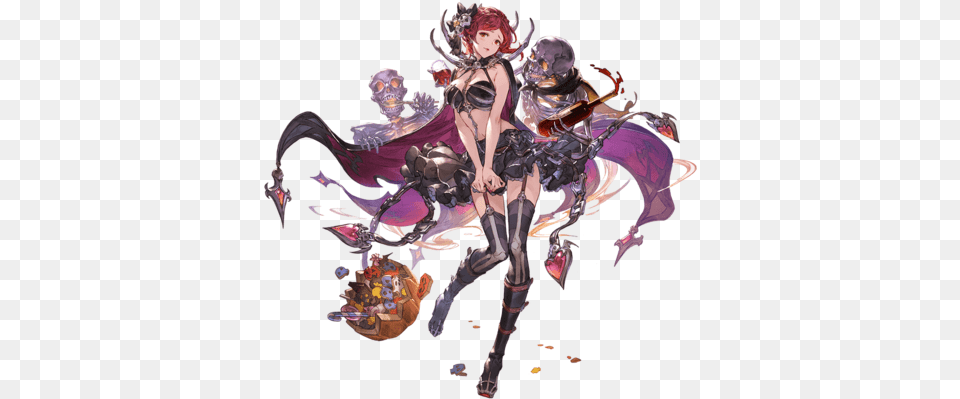 Lady Grey A Granblue Fantasy Lady Grey Halloween, Book, Comics, Publication, Adult Png Image