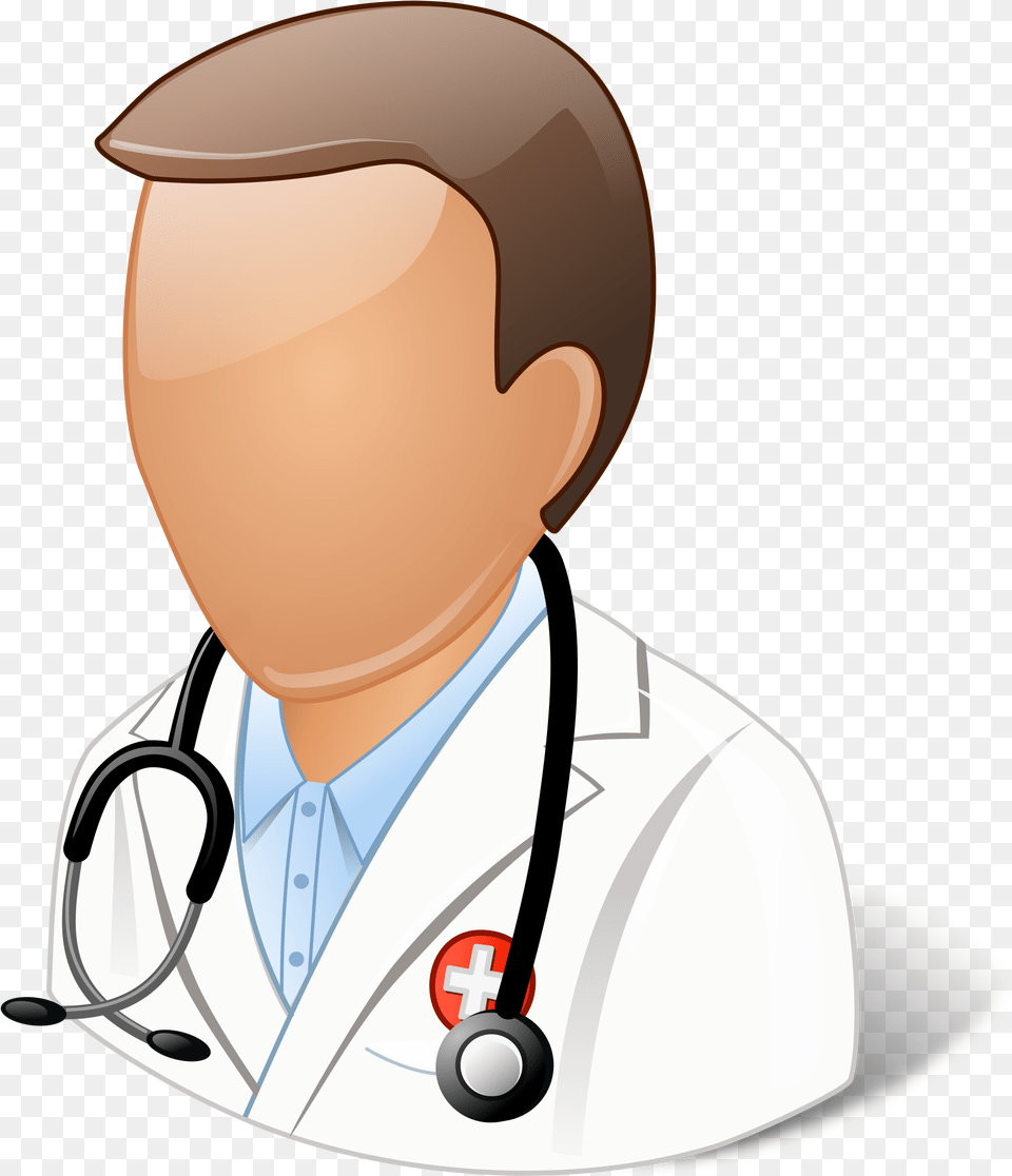 Lady Jacket Frames Illustrations Doctor With Stethoscope Clipart, Clothing, Coat, Lab Coat Free Png Download
