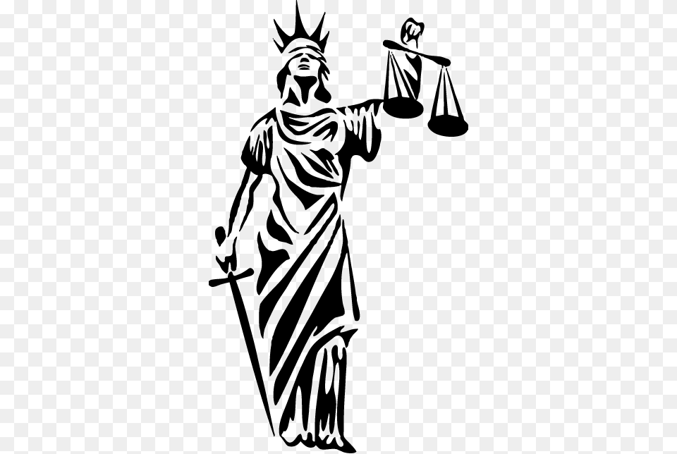 Lady Justice Coloring Pages Justice Logo, Adult, Female, Person, Stencil Png