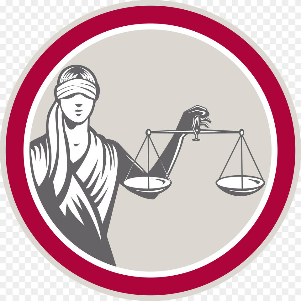 Lady Justice Download Woman Holding Balance Scale, Person, Face, Head, Disk Free Png