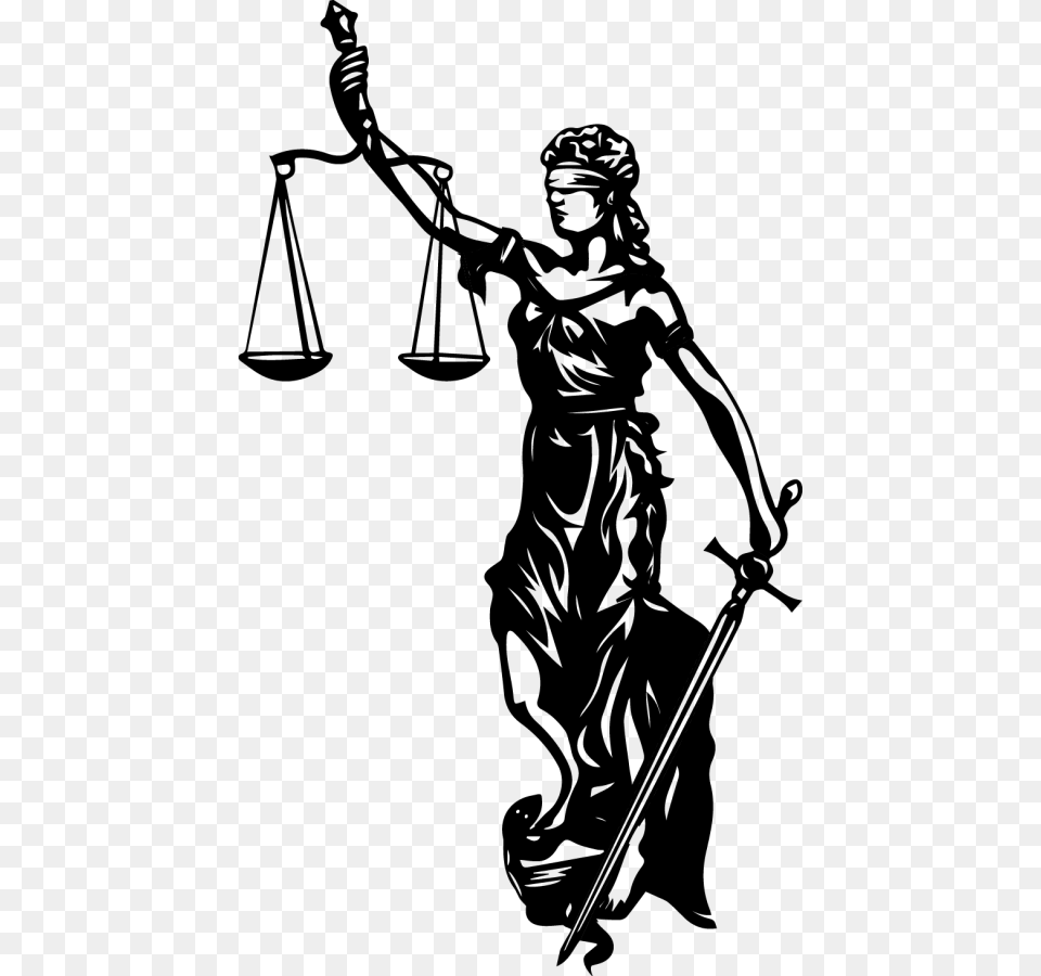 Lady Justice Tattoo Simple, Lighting, Nature, Night, Outdoors Free Png Download