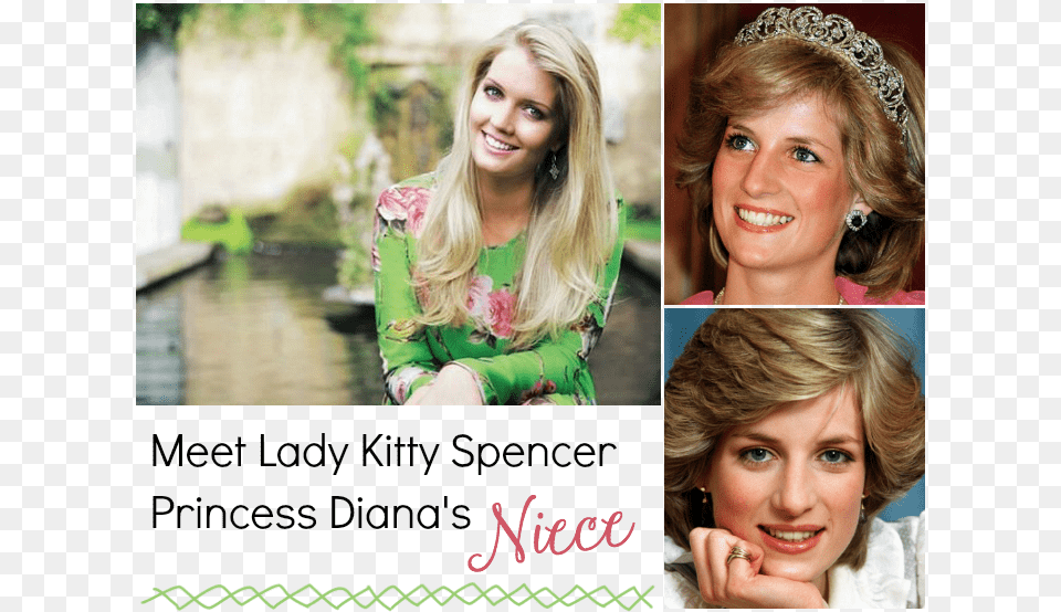 Lady Kitty Spencer Princess Diana Lady Kitty Spencer, Accessories, Portrait, Photography, Person Free Png Download