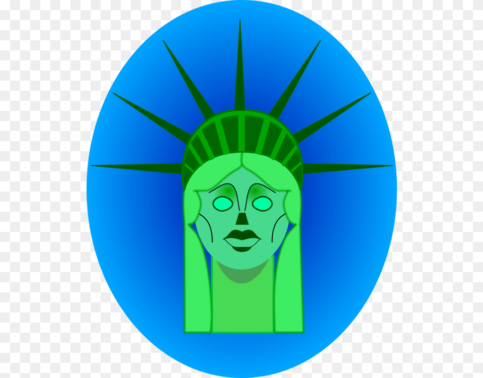 Lady Lib Statue Of Liberty Uncle Sam Symbol, Portrait, Photography, Person, Head Free Png Download