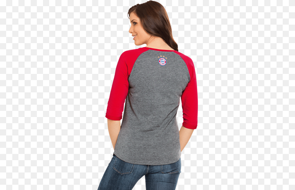 Lady Longsleeve Fc Bayern, Clothing, Long Sleeve, Sleeve, Adult Free Transparent Png