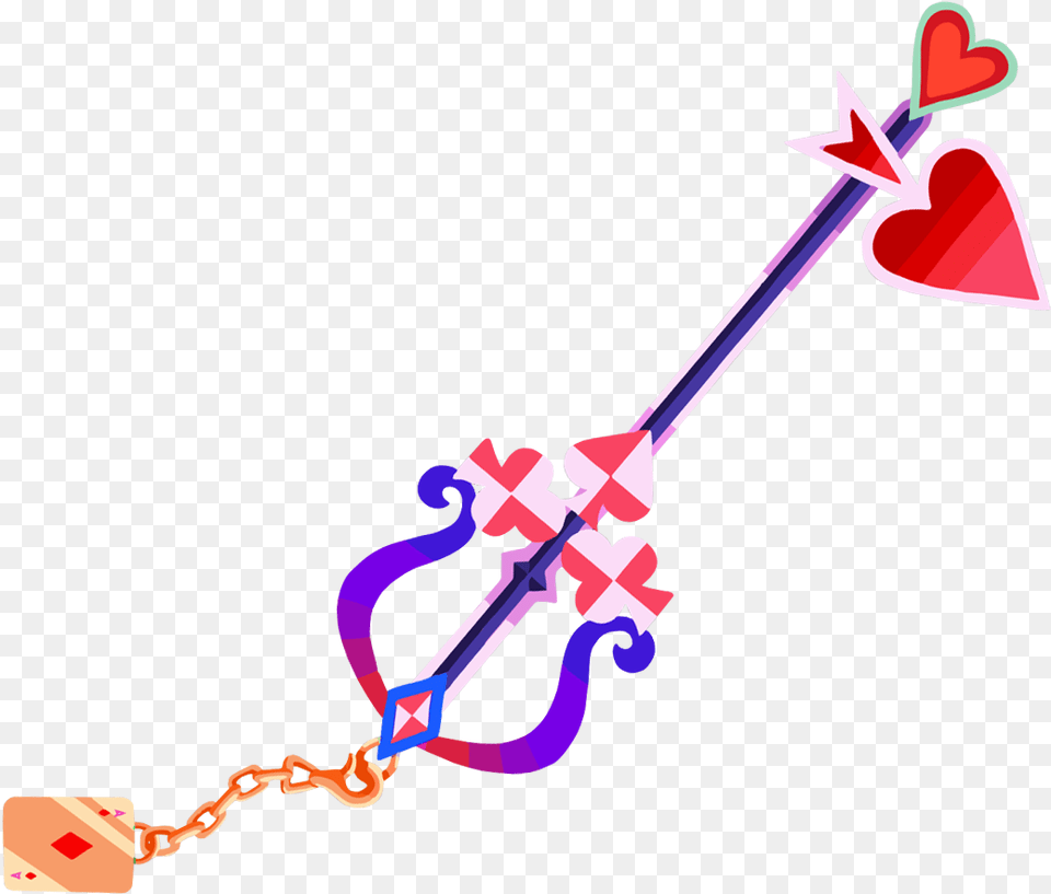 Lady Luck03 Kingdom Hearts Three Wishes Keyblade, Weapon Free Png