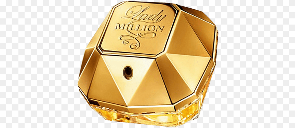 Lady Million Edp, Gold Free Png Download