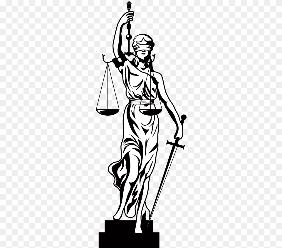 Lady Of Justice Drawing At Getdrawings Lady Justice, Stencil, Adult, Female, People Free Transparent Png