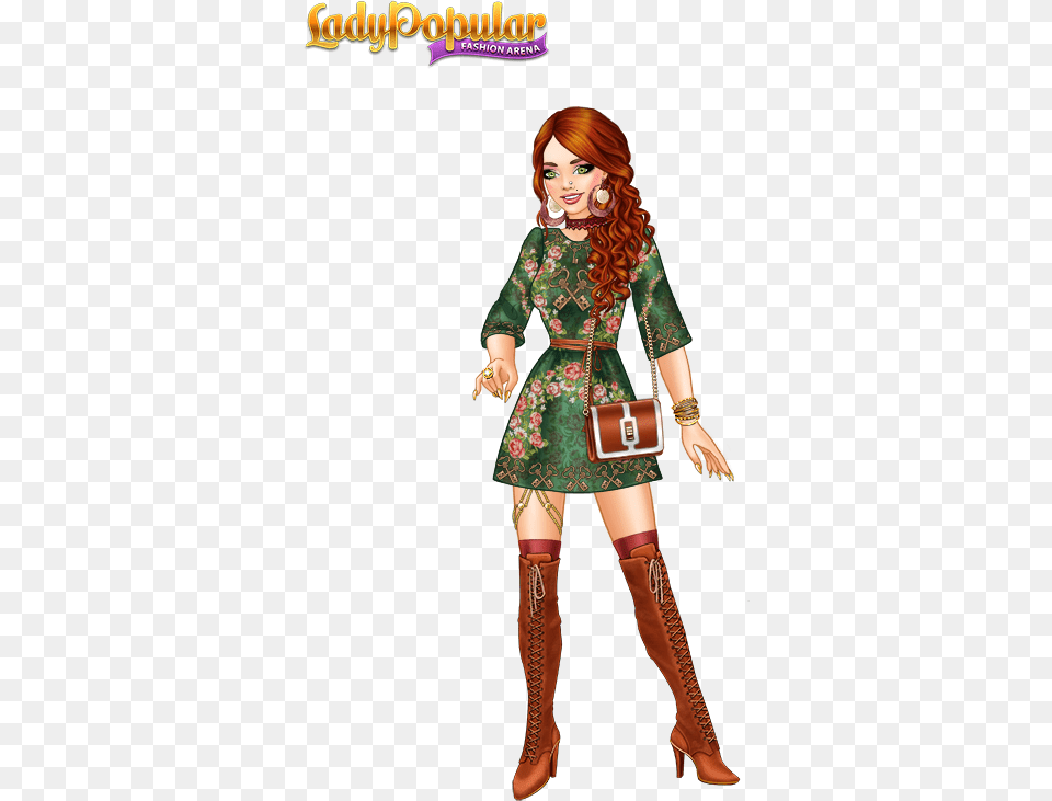Lady Popular Boots, Adult, Female, Person, Woman Png