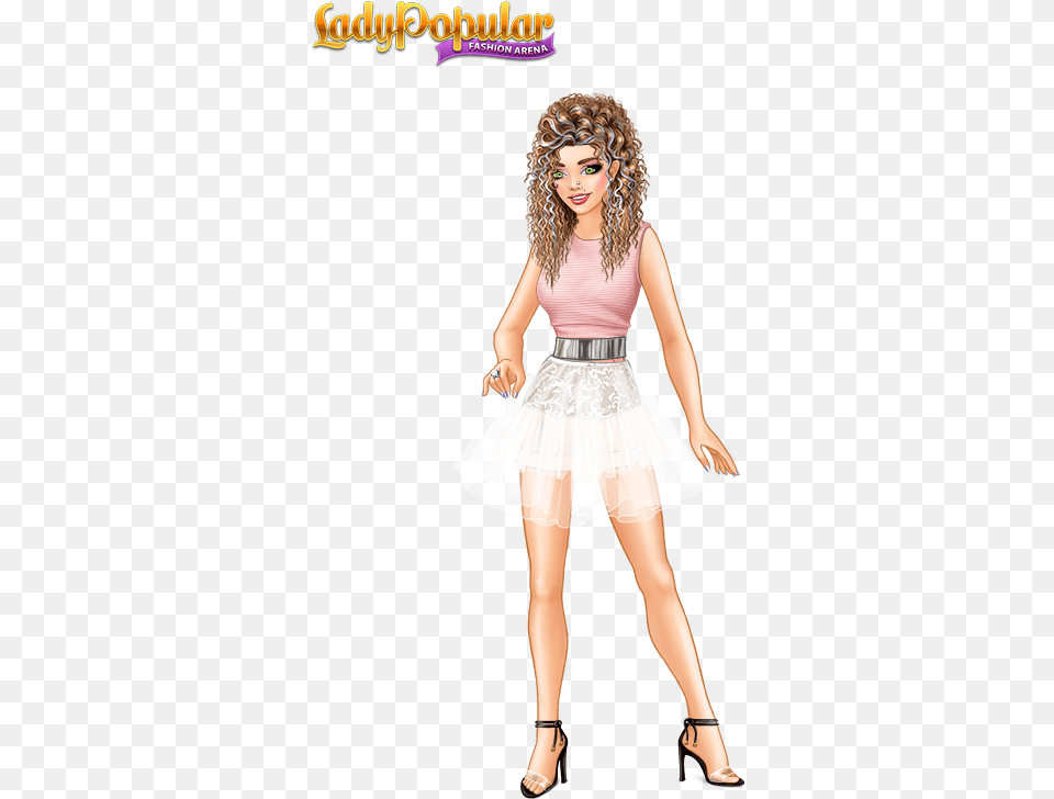 Lady Popular Fashion Arena View, Adult, Skirt, Person, Woman Free Transparent Png