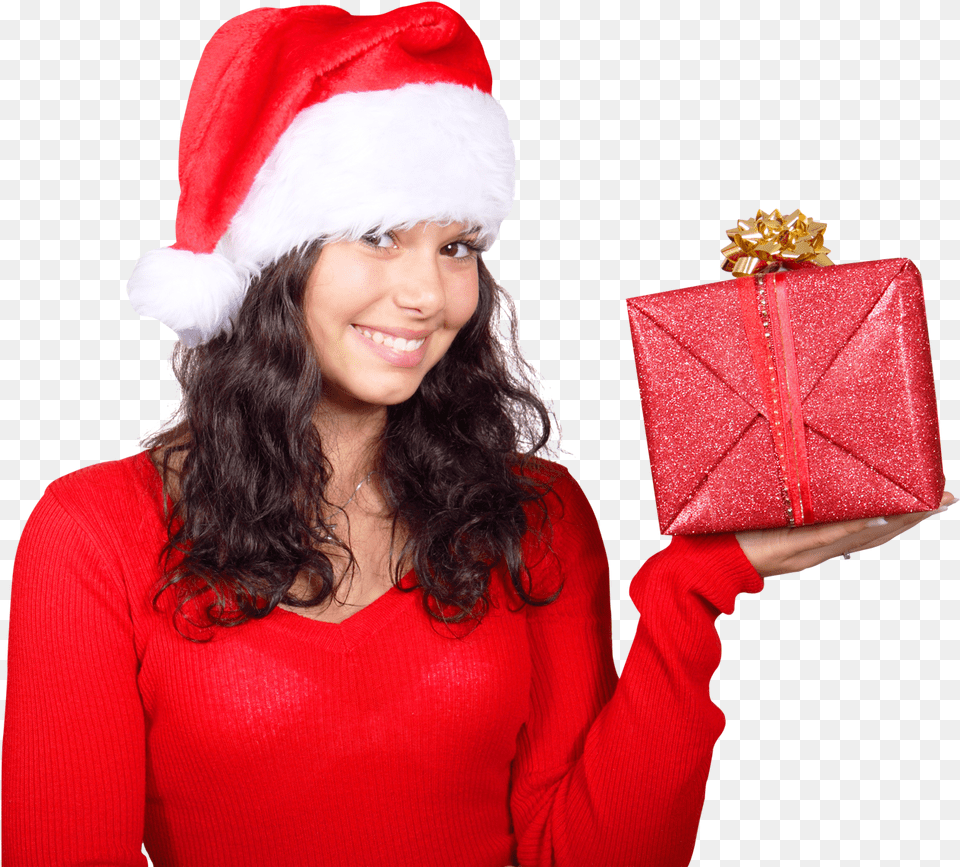 Lady Santa Claus, Adult, Female, Person, Woman Free Transparent Png