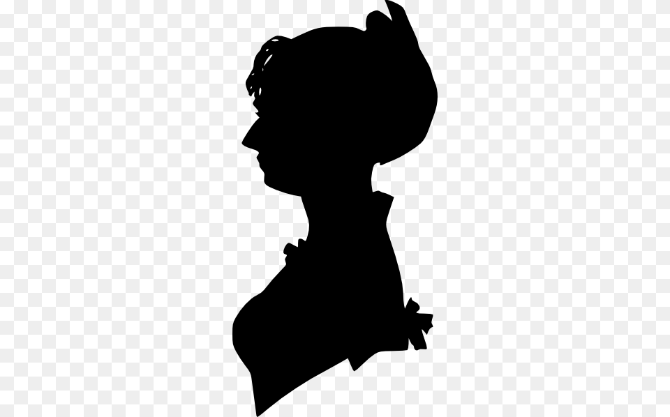 Lady Silhouette Clip Art, Kneeling, Person, Adult, Female Free Png Download