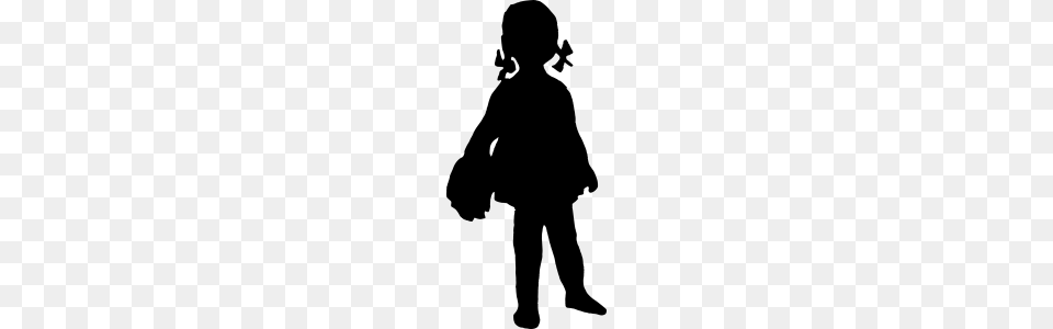 Lady Silhouette Clipart Clipart, Gray Free Png Download