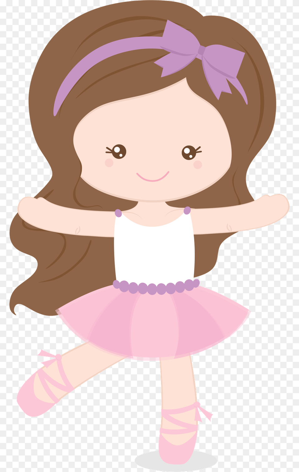 Lady With Money Clipart Library Library Http Ballerina Cute, Baby, Person, Doll, Toy Free Png Download