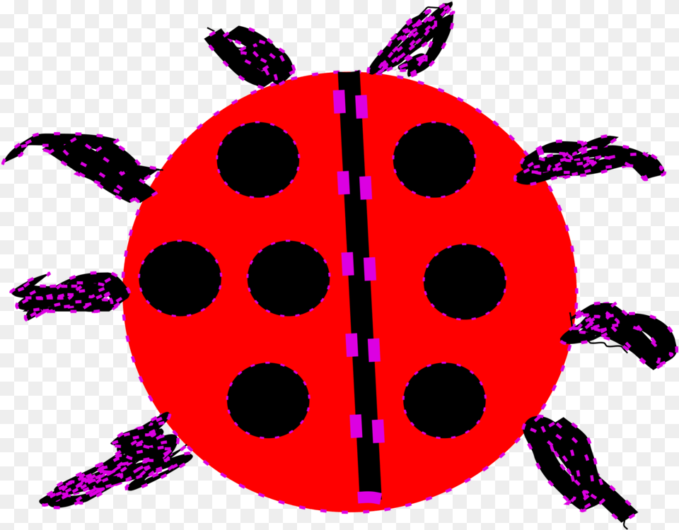 Ladybird Beetle Body Jewellery Human Body, Purple, Pattern, Person Free Transparent Png