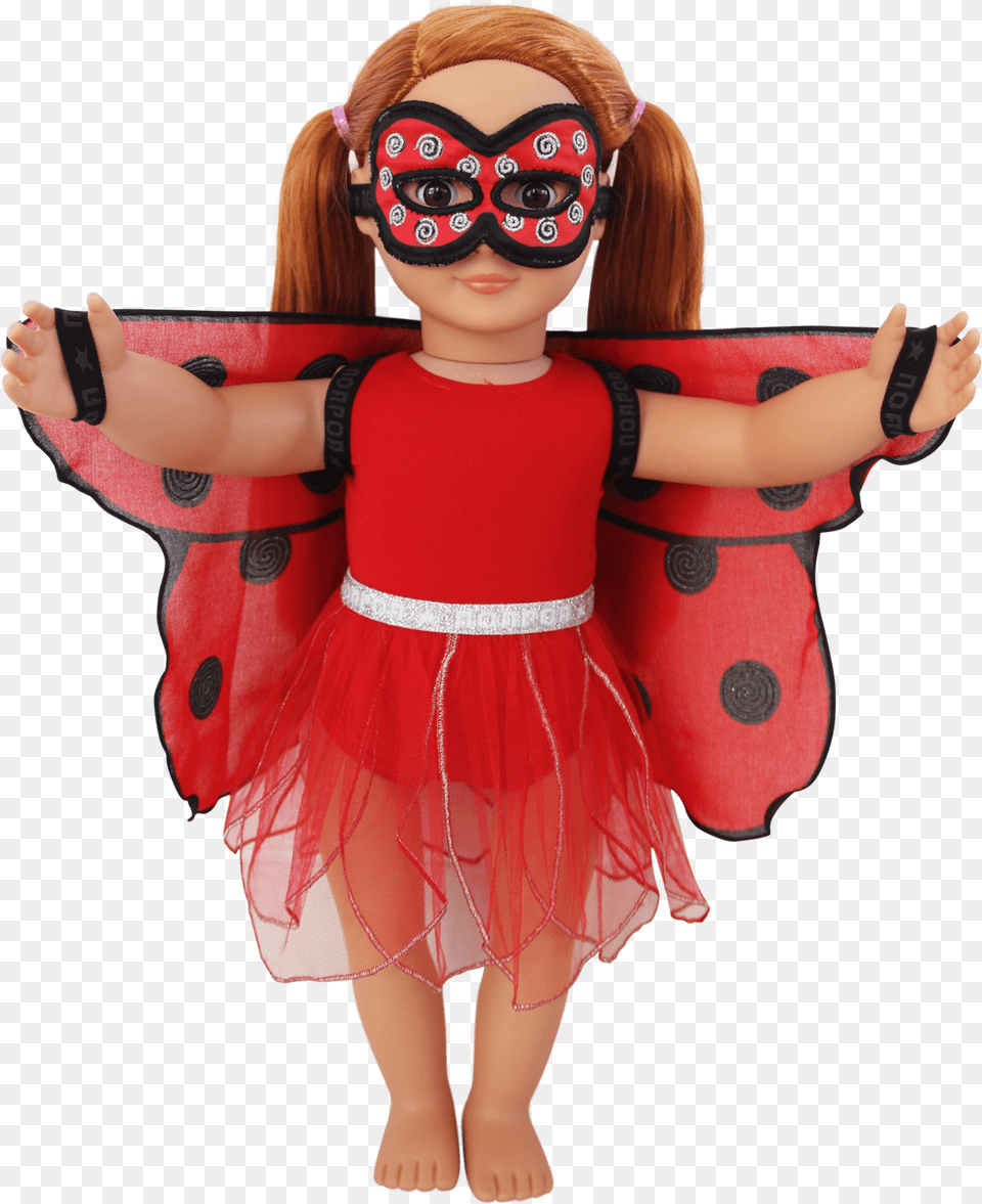 Ladybird Doll Set Girl, Toy, Person, Female, Child Png