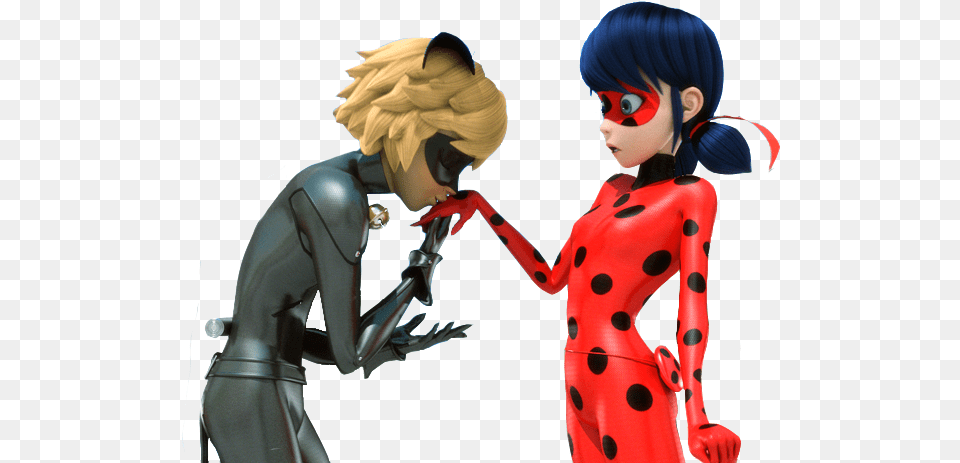 Ladybug And Black Cat, Adult, Book, Clothing, Comics Free Png