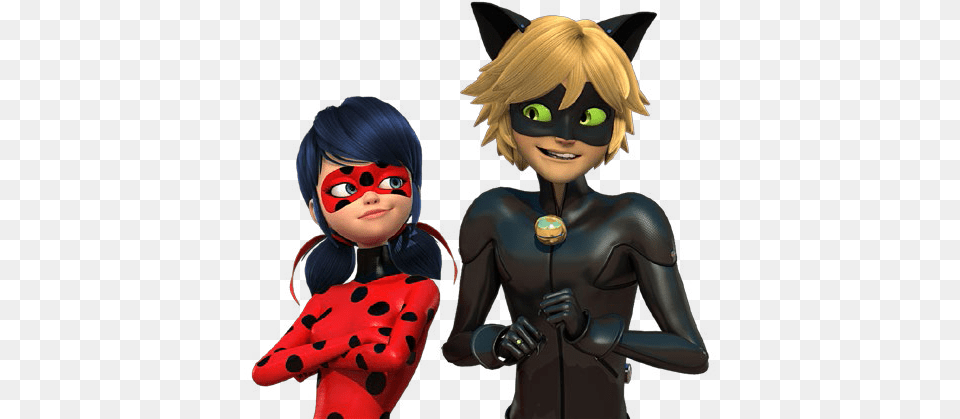 Ladybug And Chat Noir Ladybug Y Cat Noir, Book, Comics, Publication, Adult Png Image