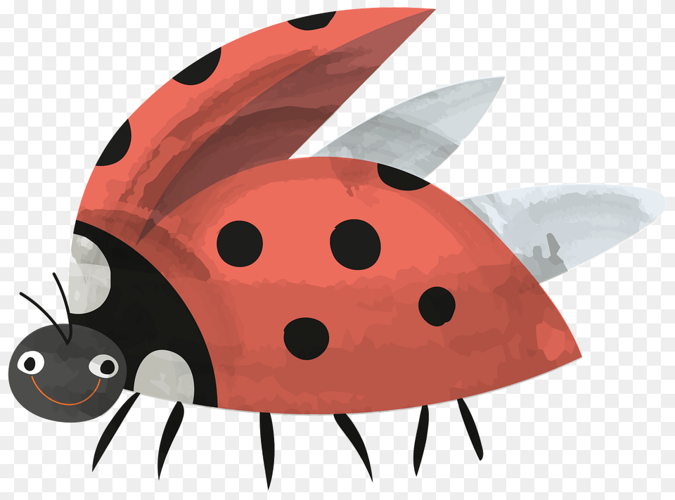 Ladybug Clipart, Animal, Fish, Sea Life, Shark Free Png Download