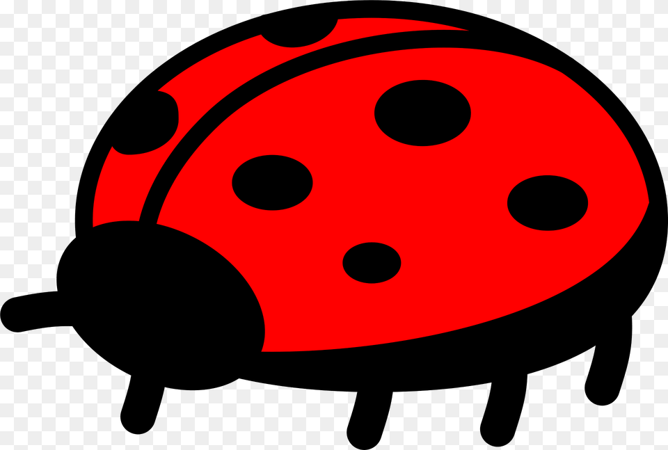 Ladybug Clipart, Animal, Bear, Mammal, Wildlife Png