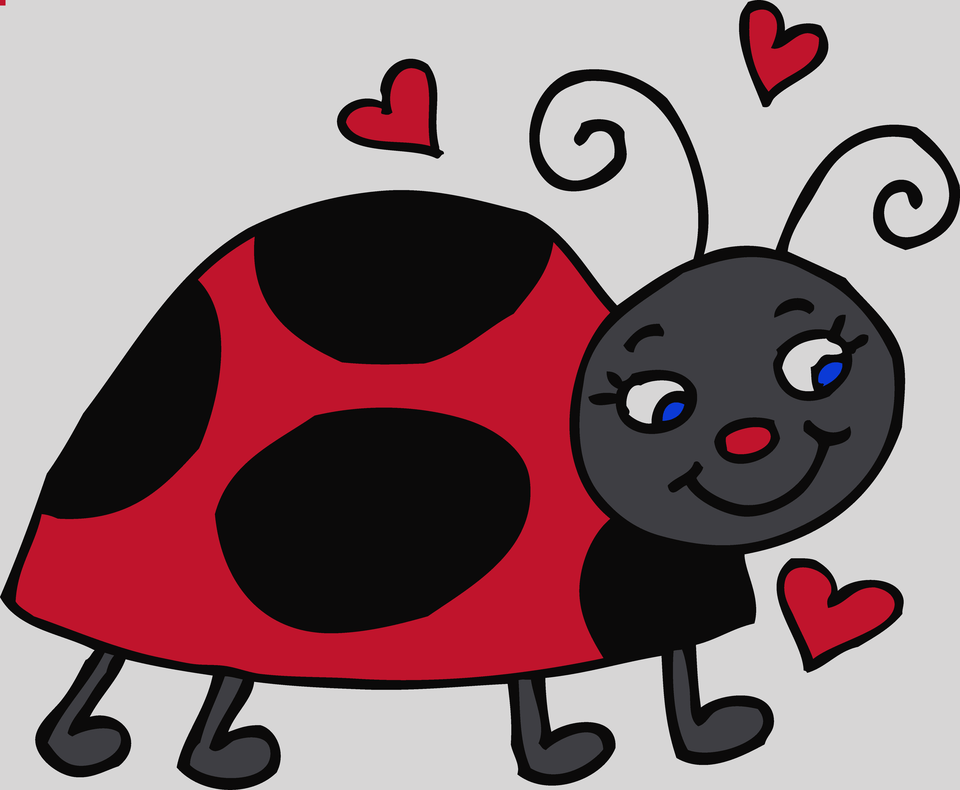 Ladybug Clipart, Face, Head, Person, Animal Png