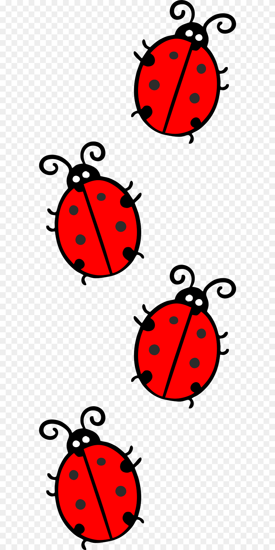 Ladybug Clipart, Animal, Insect, Invertebrate, Leaf Png