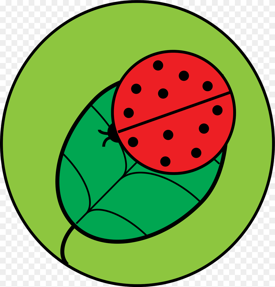 Ladybug Clipart, Leaf, Plant Free Png