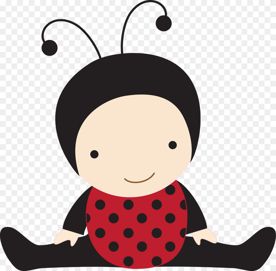 Ladybug Clipart Baby Girl, Pattern, Berry, Food, Fruit Free Png Download