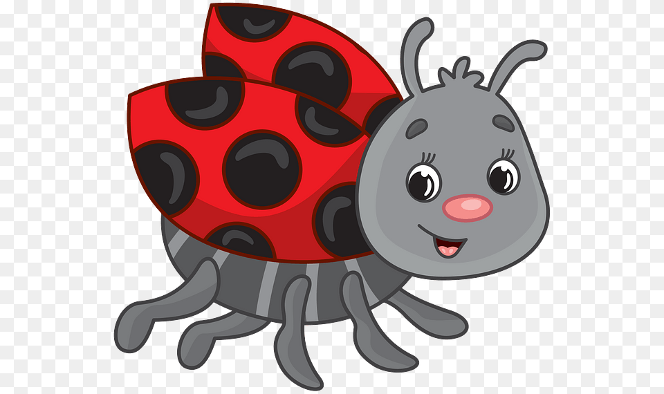 Ladybug Clipart Spider Clipart Download Creazilla Cartoon, Weapon, Dynamite, Seafood, Sea Life Png Image