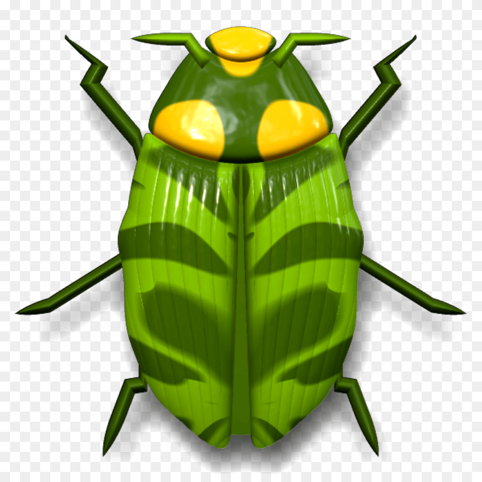 Ladybug Dark And Light Green, Animal, Ammunition, Grenade, Weapon Free Png