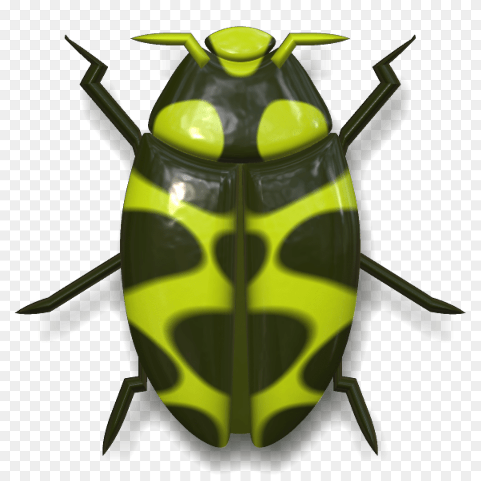 Ladybug Dark Green And Yellow, Ammunition, Grenade, Weapon, Animal Png