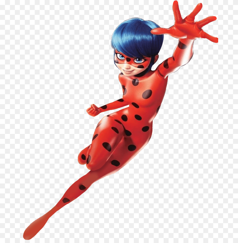 Ladybug Sticker Miraculousladybug Miraculou, Person, Clothing, Costume, Adult Free Png Download